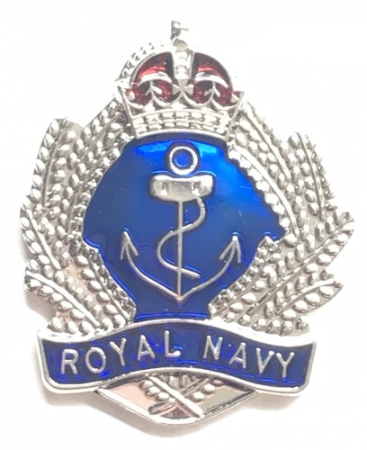 Royal navy filigree crown and - royal,