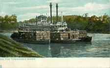 The tombigbee river boats - river,,