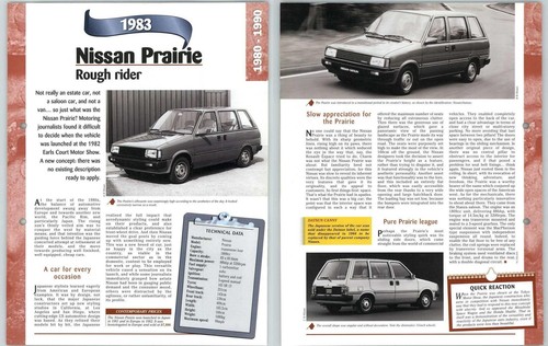 Nissan prairie 1980 1990 - (a), 1980/1990