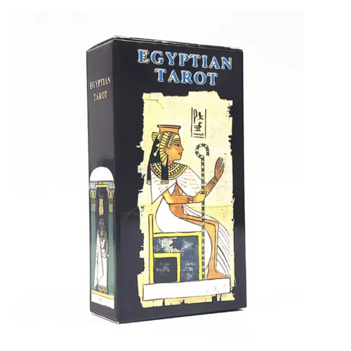 Egyptian tarot card - card, board