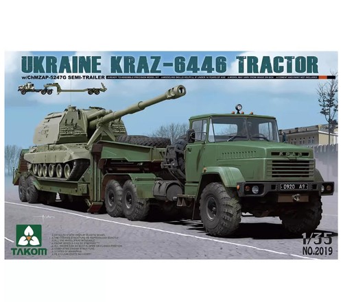 Takom 2019 kraz - 2019, kraz-6446
