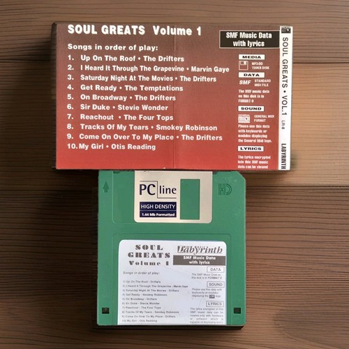 Soul greats vol midi - vol.1, song