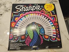 Sharpie Set With 20 Fine Point And 8 Ultra Fine Point  Permenant Markers!