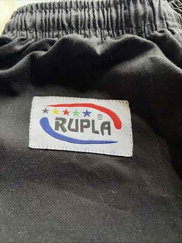 Rupla black karate trousers - rupla,