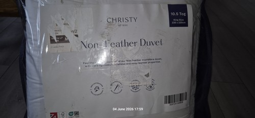 Christy duvet 5tog king non - king,