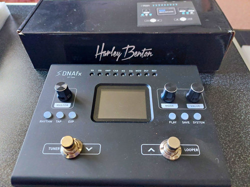 Harley benton dnafx - harley, git
