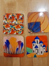 4 X Clarice Cliff Style
