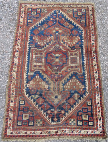 Authentic distressed antique - distressed,