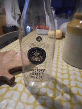 Old milk bottle, Sandford Gate