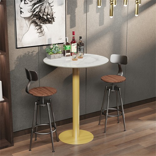 Tall bar table modern - table, round