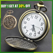 Vintage Quartz Bronze Pocket