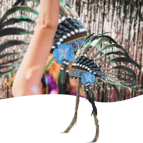 Indian feather headdress - indian,