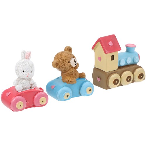 1pcs resin cake ornaments bear - 1pcs,