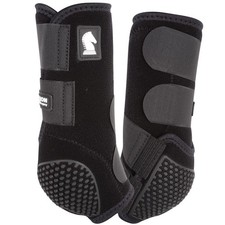 Flexion by Legacy2 Support Boots, Front (Black, Medium)