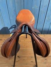 John Whitaker leather Saddle Tan Brown 17