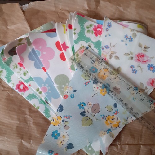 Cath kidston oilcloth - oilcloth, bunting