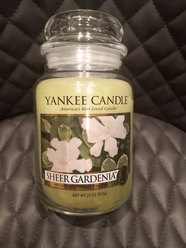 Yankee candle sheer gardenia - candle,