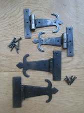 PAIR OF WINDSOR wrought iron