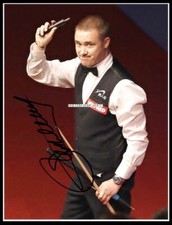 Stephen Hendry, Autographed, Cotton Canvas Image. Limited Edition (SH-300)