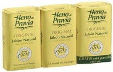 Heno de Pravia Natural 115g /Glicerina 125g Bath Soap bars, various options