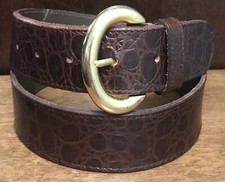 Regent Belt Co Brown Leather