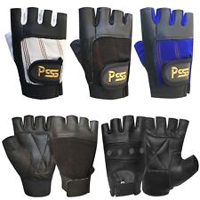 New fingerless leather gloves