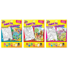 Paint By Number Kids Art