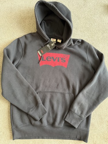 Levi mens black pullover - mens,