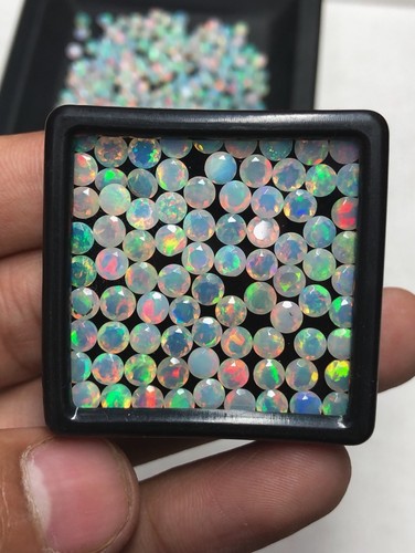 Natural ethiopian fire - fire, opal