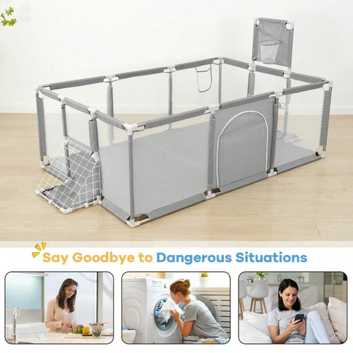 Large baby playpen kids play - large,