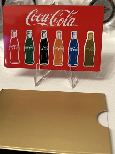 Coca cola bottle coin card - card, –