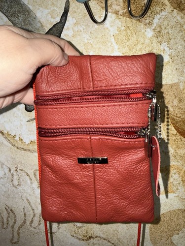 Rosetti red leather small - red,
