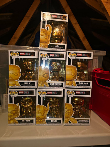 Funko pop marvel gold - funko, pop!