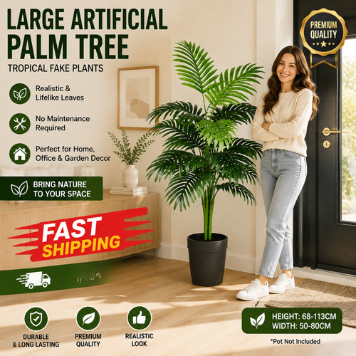 Large artificial palm - large, tree