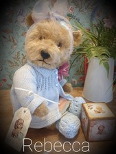 Beautiful Vintage Chiltern Teddy Bear,?Rebecca ? 1950s, 17 Inches
