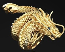 14k Dragon Ring, Mythologic