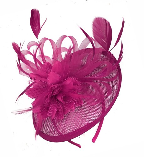 Sinamay saucer disc wedding - disc,