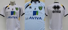 Russell Martin Norwich City Training Shirt Signed by Martin & John Ruddy + COA