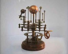 Antique Orrery Solar System Model – Fully Functional Celestial Planetarium