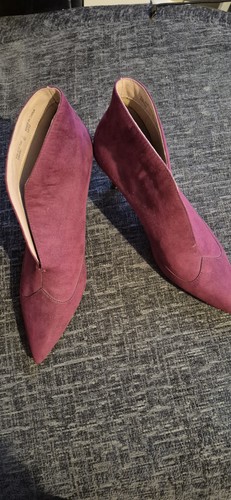 Next women plum ankle boots - women's,