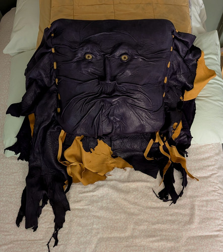 Strange and creepy purple - purple, with
