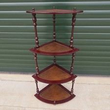 Vintage 4 Tier Corner Whatnot