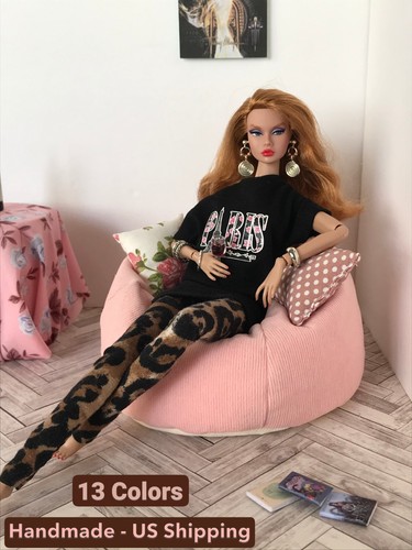Doll bean bag 3 throw - 1/6,