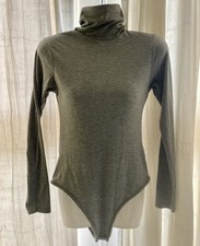 Long-sleeved Bodysuit - Grey 