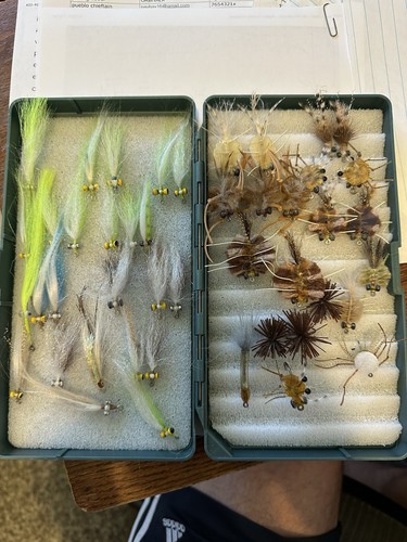Saltwater fly asst - ., merkin