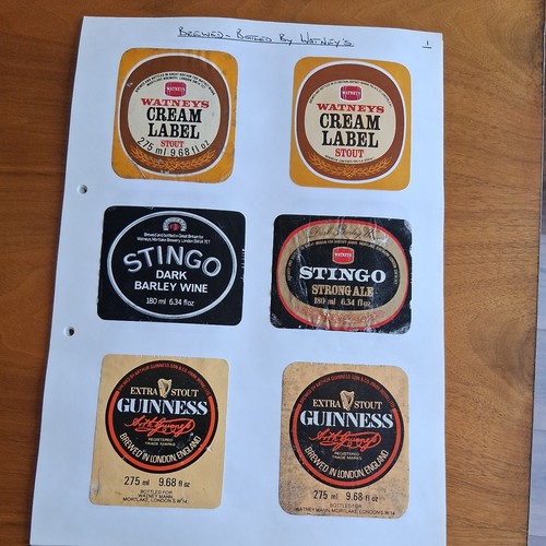 Beer bottle labels - beer,