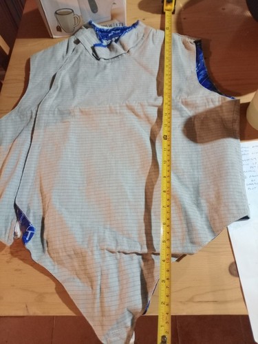 Branded foil lame small - "z",