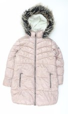 Next Girls Pink Hooded Long