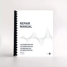 Rotax Racing Kart Repair manual for 125 Senior Junior Max Mini Micro  Evo