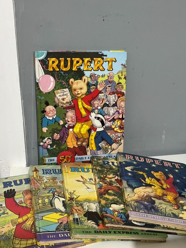Rupert bear books - bear,